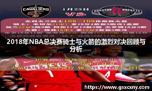2018年NBA总决赛骑士与火箭的激烈对决回顾与分析