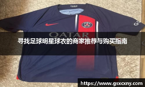 寻找足球明星球衣的商家推荐与购买指南